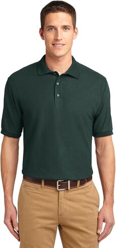 Port Authority Silk Touch Polo 3XL Coffee Bean in Kuwait