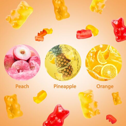 Hooloo Homp Hemp Gummies للبالغين - فاعلية عالية 2،000.000 ملغ ، 100 ٪ طبيعية طبيعية نقية السكر الحرة الفواكه القنب ، مصنوعة في الولايات المتحدة الأمريكية in Kuwait