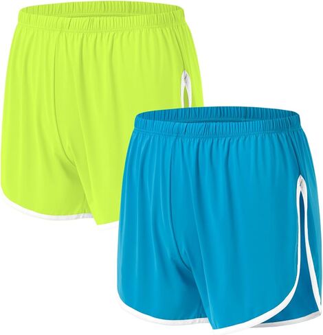 JINSHI Men's Side Split Boxer Shorts Casual Workout Athletic Boxers Trunks Loose Lounge Home Wear M L XL 2XL 3XL in Saudi Arabia