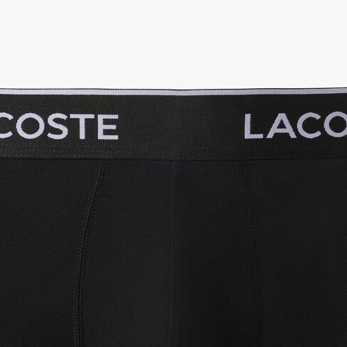 Lacoste Men's 3 Pack Casual Trunks, Multicoloured, M in Saudi Arabia