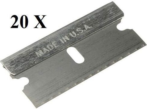 FitAll - 5 Pack Razor Blades-Replacement Razor Blades Single Edge, (5 pack Single Edge Razor Blades) Made in USA in Kuwait
