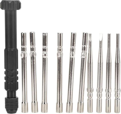 Qiilu 10PCS Carburetor Adjustment Screwdriver Tool Kit, Carburetor Adjuster Tool for 2 Stroke Small Engines Wire Trimmer Chain Saw Leaf Blower in Kuwait