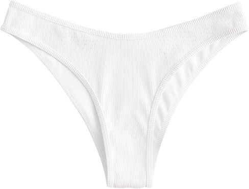 ZAFUL Women Cheeky Bikini Bottoms Wave Swimsuit Swim Briefs Bathing Basic Suit Bottom in Saudi Arabia