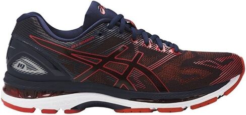 ASICS Men's Gel-Nimbus 19 Running Shoe, Diva Blue/White/Indigo Blue, 6 Medium US in Saudi Arabia