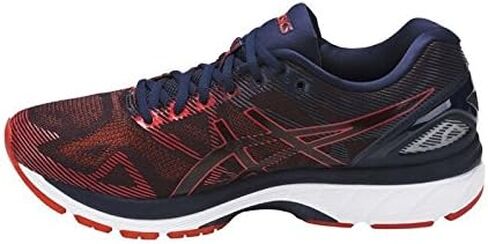 ASICS Men's Gel-Nimbus 19 Running Shoe, Diva Blue/White/Indigo Blue, 6 Medium US in Saudi Arabia