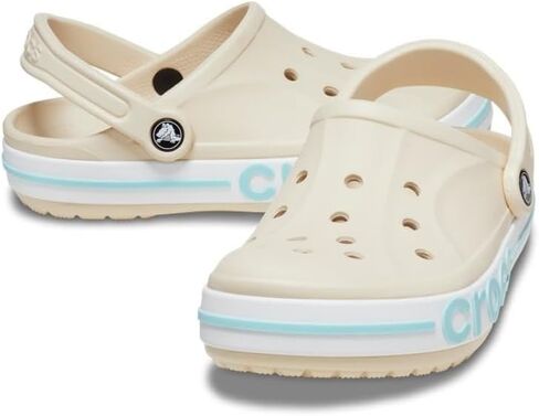 Crocs للجنسين البالغ 10001-402 Classic Clog ، Winter White/Multi ، 48 EU in Saudi Arabia