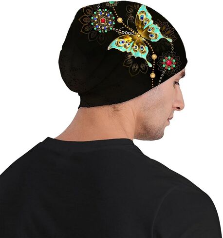 Watermelon Womens Slouchy Beanie Cotton Chemo Caps Cancer Headwear Hats Turban Baggy Skull Sleep Scarf in Saudi Arabia