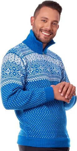 سترة الألبكة النرويجية للرجال - عيد الميلاد pullover in Saudi Arabia