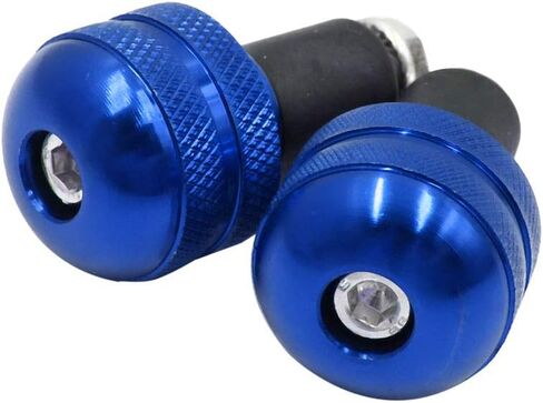 UXCELL 2PCS 17MM مقود ديا ديا ألومنيوم سبيكة الدراجات النارية قبضة نهاية لهوندا ل kawasaki ل suzuki من أجل yamaha in Saudi Arabia