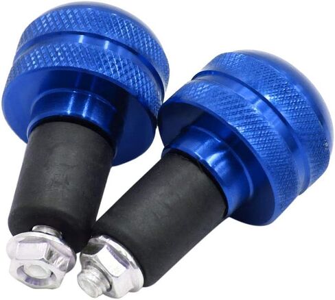 UXCELL 2PCS 17MM مقود ديا ديا ألومنيوم سبيكة الدراجات النارية قبضة نهاية لهوندا ل kawasaki ل suzuki من أجل yamaha in Saudi Arabia