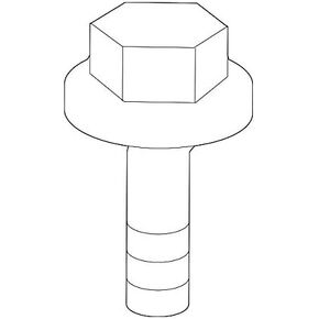 TOYOTA Genuine 90159-A0034 Screw with Washer Tapp for Front Door Panel and Glass