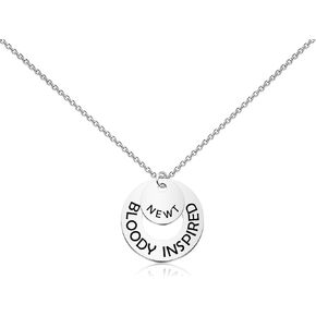 TIIMG Bloody Inspired Gift Maze Movie Lover Gift Maze Novel Reader Bookish Gift Movie Fans Gift Necklace