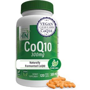 Health Thru Nutrition CoQ-10 300mg - 120 Capsules | High-Potency Ubiquinone Coenzyme Q10 | Supports Cellular Energy & Antioxidant Protection | Non-GMO, Soy-Free, Vegan, Gluten-Free
