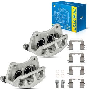 PHILTOP Brake Caliper Front Compatible with 2009-2015 Honda Pilot, 19-B3826, 19-B3827
