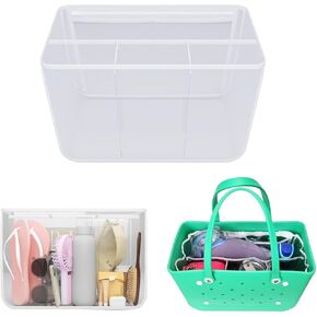 LBF Clear Beach Bag Compatible with Bogg Bag Accessories XL PVC Organizing Your Bags and Divide Space