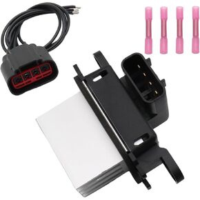 HVAC Blower Motor Resistor Kit AC Blower Control Module with WPT688 Connector Wire Harness Resistor Compatible with 2010-2017 Ford Expedition,Blower Motor for YH-1829 BL3Z-19E624-A BL3Z19E624A