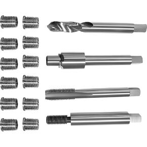 M8*1.25 Metric Thread Repair kit,12 11.7MM Stainless Steel Inserts