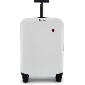 Ti Hard Shell Carry on Luggage Airline Approved, Carry on Suitcases with Wheels,PC Luminous Textured Travel Luggage, TSA Approved, 20 Inch Carry-On (Midnight Black, Carry-On 20-Inch)