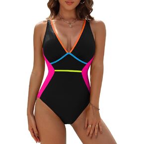 Blooming Jelly Women Tummy Control Swimsuits One Piece Modest Bathing Suit Lace Up Slimming Swim Suits 2025