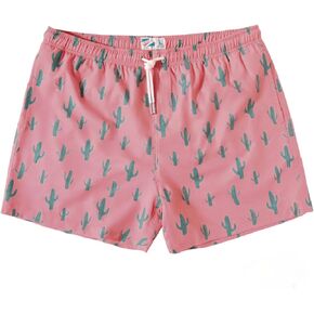 BERMIES Men’s Swim Trunks with Soft Mesh Liner - 5.5" Inseam, Quick-Dry, 4-Way Stretch, UPF 50+, Eco-Friendly Fabric