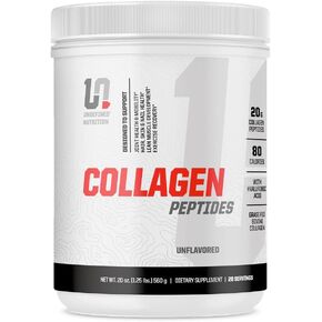 Undefined Nutrition Collagen Peptides by Brian Shaw (28 Servings) – 20g Collagen Peptides with Hyaluronic Acid - Promotes Muscle, Hair, Nail, Skin, Bone and Joint Health (1.25lbs, Chocolate Truffle)