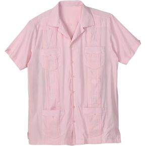 KingSize KS Island Men's Big & Tall ™ Short-Sleeve Guayabera Shirt in Saudi Arabia