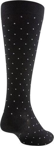 Gold Toe Men's Mild Compression Rib Over-The-Calf, 1-Pair, Black, Large in Kuwait