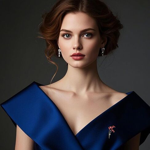 Mother's Day Gift Calla Lily Brooch Rhinestone Crystal Flower Brooches Calla Lily Lapel Pins for Women Elegant Dress Accessories in Saudi Arabia