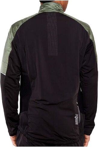 Swix Men's Navado Hybrid Soft Alpine Windproof Winter Sport Active Warm Insulated Jacket in Saudi Arabia
