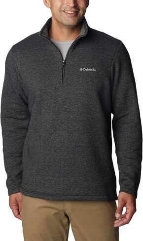Columbia Men's Great Hart Mountain III Half Zip, Cordovan Heather, X-Large in Kuwait