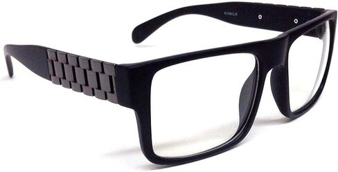 Metal Links Watch Band Square Hip Hop Sunglasses in Saudi Arabia