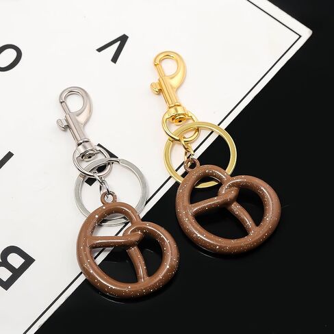FunBoat Cute Cookie Bag Charm Keychain for Women, Elegant Fashion Handbag Charm Accessory - Key Chain Jewelry Gifts in Saudi Arabia