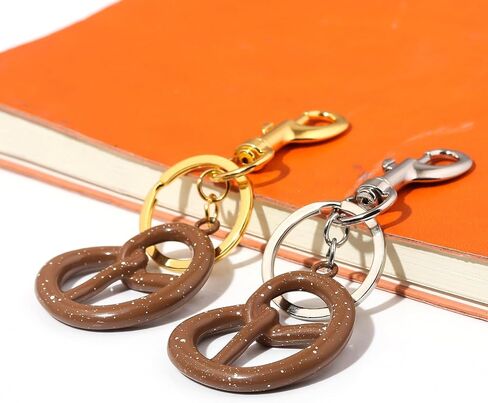 FunBoat Cute Cookie Bag Charm Keychain for Women, Elegant Fashion Handbag Charm Accessory - Key Chain Jewelry Gifts in Saudi Arabia