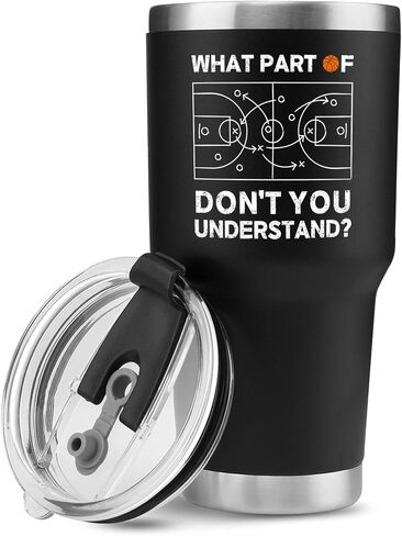 What Part of Don’t You Understand Basketball Gifts Vacuum Insulated Tumbler Basketball Coach Gifts Sports Player Stainless Steel Travel Mug with Removable Lid and Straw (20 oz) in Saudi Arabia