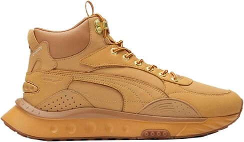 PUMA Mens Wild Rider Mid High Lace Up Sneakers Shoes Casual - Brown - Size 10.5 M in Saudi Arabia