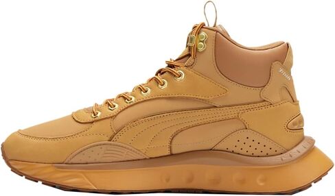 PUMA Mens Wild Rider Mid High Lace Up Sneakers Shoes Casual - Brown - Size 10.5 M in Saudi Arabia
