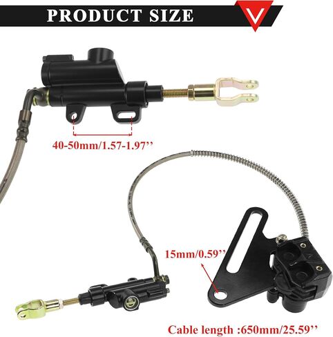 Pro Bat 15mm Hydraulic Dist Disciper System 150cc 200cc 250cc Pit Pro Trail Dirt Bike in Kuwait
