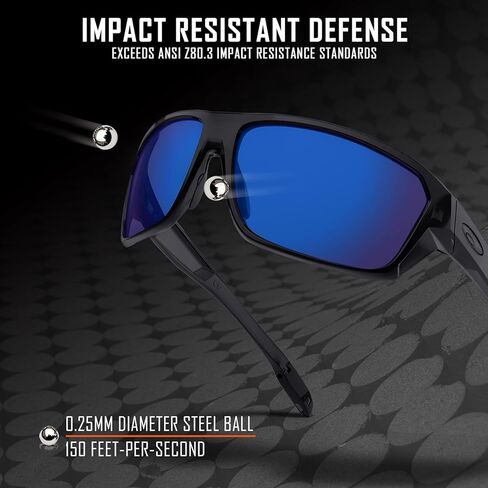 Polarized Replacement Lens for Oakley Sutro OO9406 Sunglass -Ocean Blue+Black+Fire Red in Kuwait