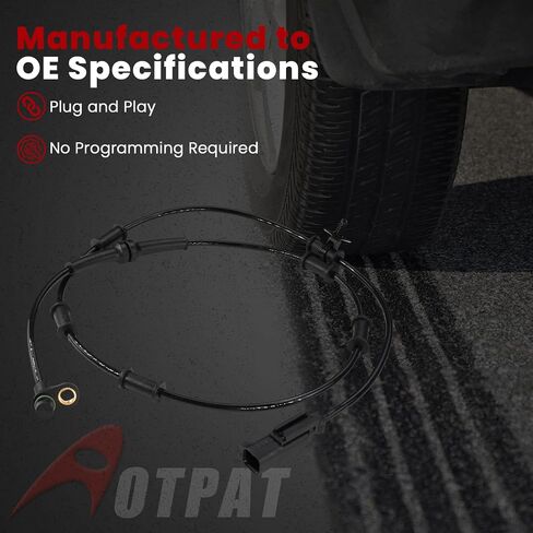 الجبهة اليسرى أو اليمين مستشعر سرعة عجلة ABS لـ: -dodge for: -ram 1500 2008 3.7l 4.7l 5.7l ، for: -ram 2500 3500 2006-2008 5.7L 5.9L 6.7L L6 in Saudi Arabia