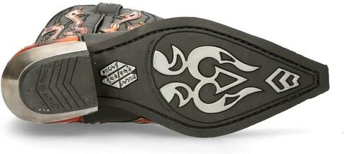 New Rock 7921 Men's Flame Western Cowboy Boots in Saudi Arabia