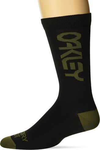 جوارب Oakley Men's Factory Pilot MTB لركوب الدراجات - حديد مزوّج/كبير، حديد مزوّد، مقاس L, حديد مشكّل, L in Saudi Arabia