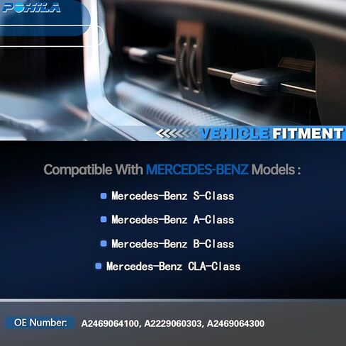 HVAC Blower Motor Resistor Replacement for Mercedes-Benz S-Class, Mercedes-Benz A-Class, Mercedes-Benz B-Class, Mercedes-Benz CLA-Class, Replaces# A2469064100, A2229060303, A2469064300 in Kuwait