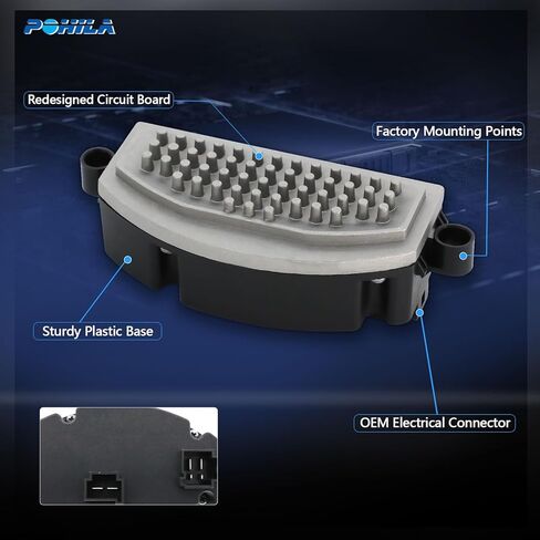 HVAC Blower Motor Resistor Replacement for Mercedes-Benz S-Class, Mercedes-Benz A-Class, Mercedes-Benz B-Class, Mercedes-Benz CLA-Class, Replaces# A2469064100, A2229060303, A2469064300 in Kuwait