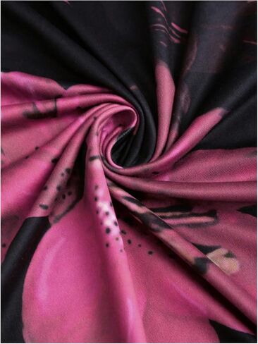 Women's Floral Print Maxi Skirt Ruffle Hem Ruched Fishtail Bodycon Long Skirts Vacation Going Out Outfits in Saudi Arabia