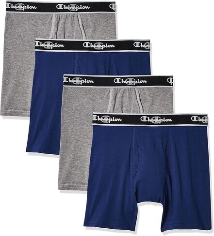 Champion Men's Elite X-Temp Boxer Briefs 4-Pack in Kuwait