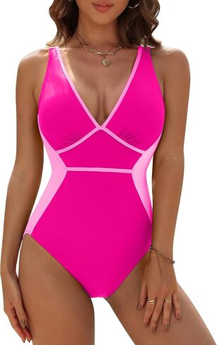 Blooming Jelly Women Tummy Control Swimsuits One Piece Modest Bathing Suit Lace Up Slimming Swim Suits 2025 in Saudi Arabia