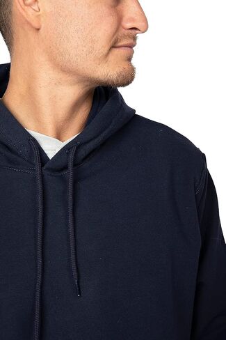 LAPCO SWHFR14NY- 5XL Flame Resistant Hooded SweatShirt, Navy, 5X-Large in Saudi Arabia