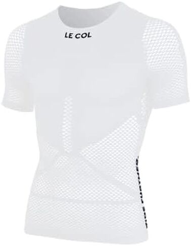 LE COL Unisex Pro Mesh Short Sleeve Base Layer | Breathable Cycling Undershirt | Light, Quick Dry, Snug Fit | XS - XXL in Saudi Arabia