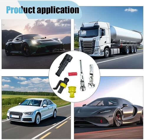 20 Kits 2 Pin Electrical Wire Connectors, Waterproof Male Female Terminal 2 Way Wire Connector Plug Kit, Automotive Electrical Connectors for Motorcycle Car Truck Boat Marine (2 pin) in Saudi Arabia