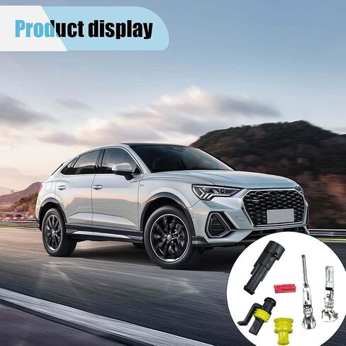 20 Kits 2 Pin Electrical Wire Connectors, Waterproof Male Female Terminal 2 Way Wire Connector Plug Kit, Automotive Electrical Connectors for Motorcycle Car Truck Boat Marine (2 pin) in Saudi Arabia